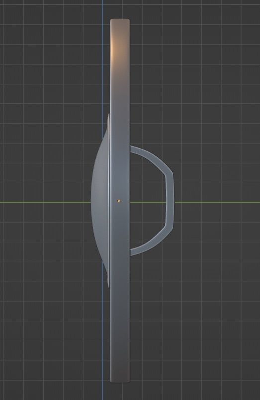 Iron Shield - Skyrim Free 3D print model_3