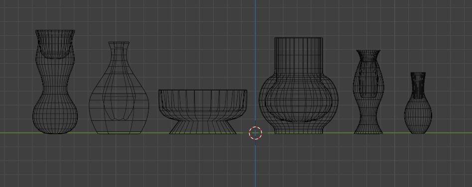 Vase Pack 3D model_5