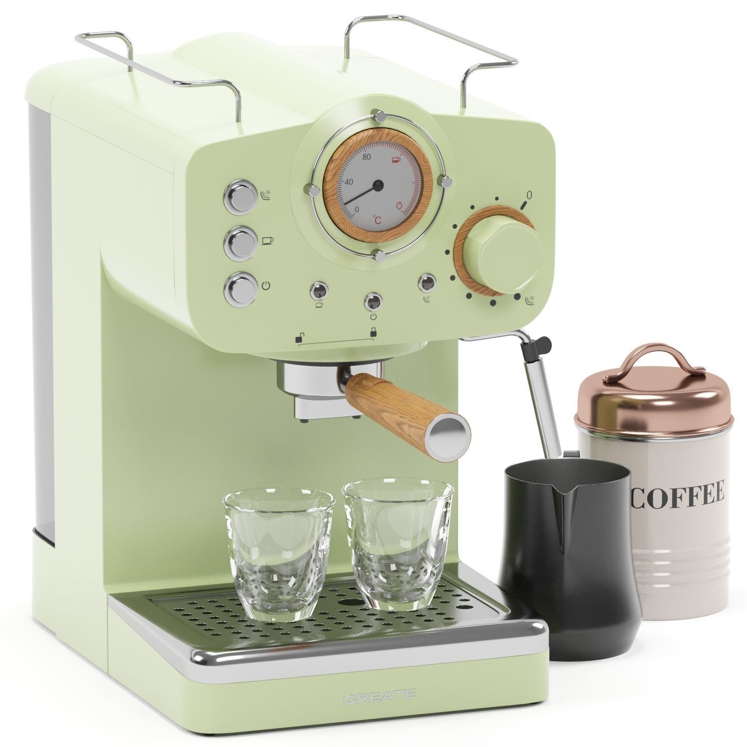 CREATE espresso coffee machine 3D model_5