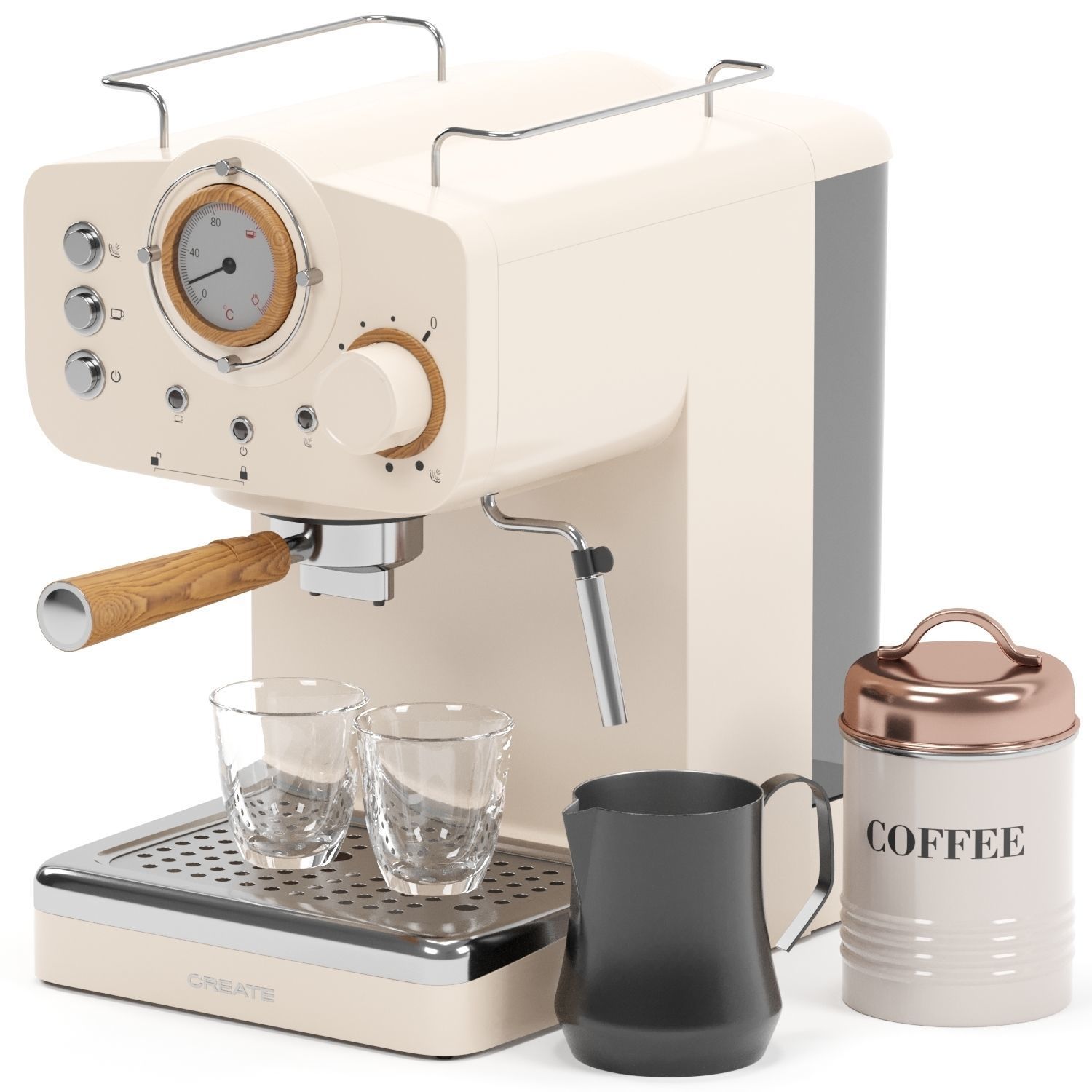 CREATE espresso coffee machine 3D model_3