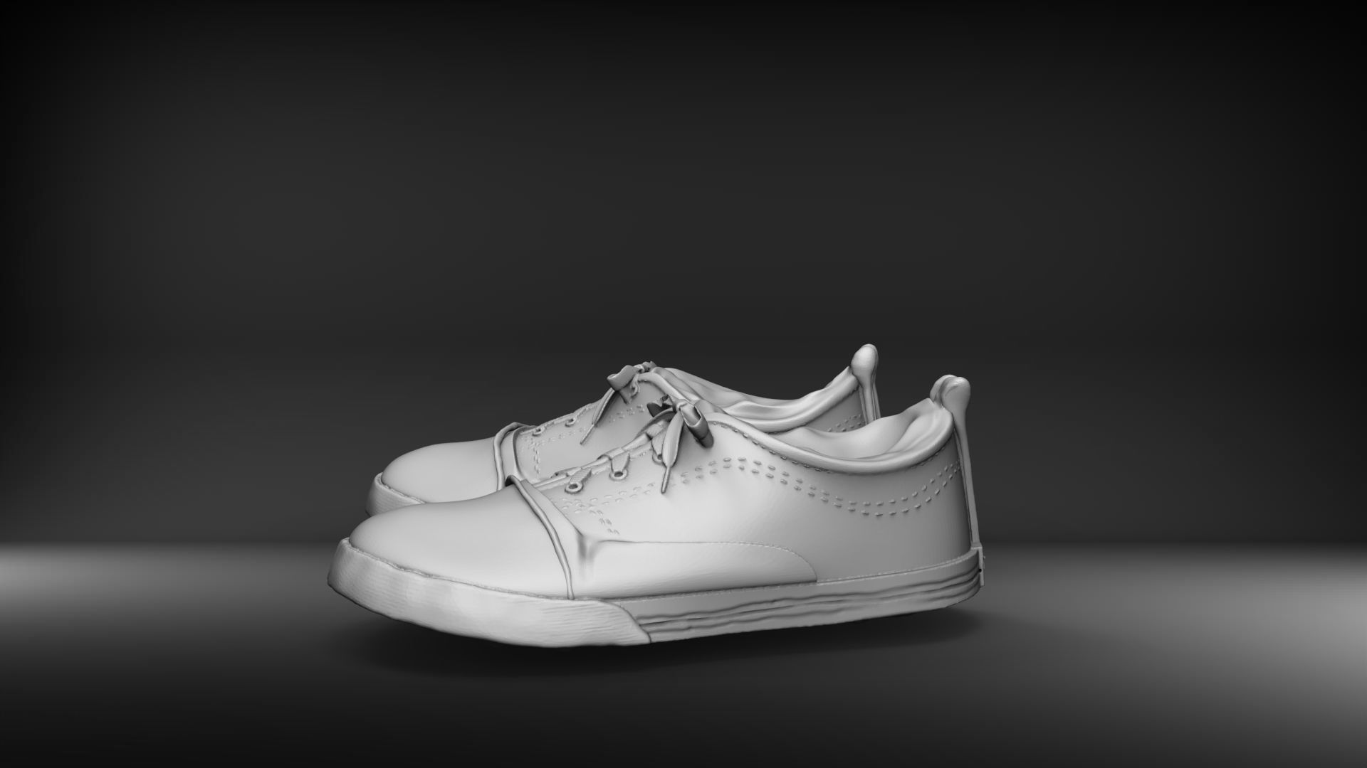 Topper canvas sneakers- Print Model 3D 3D print model_9