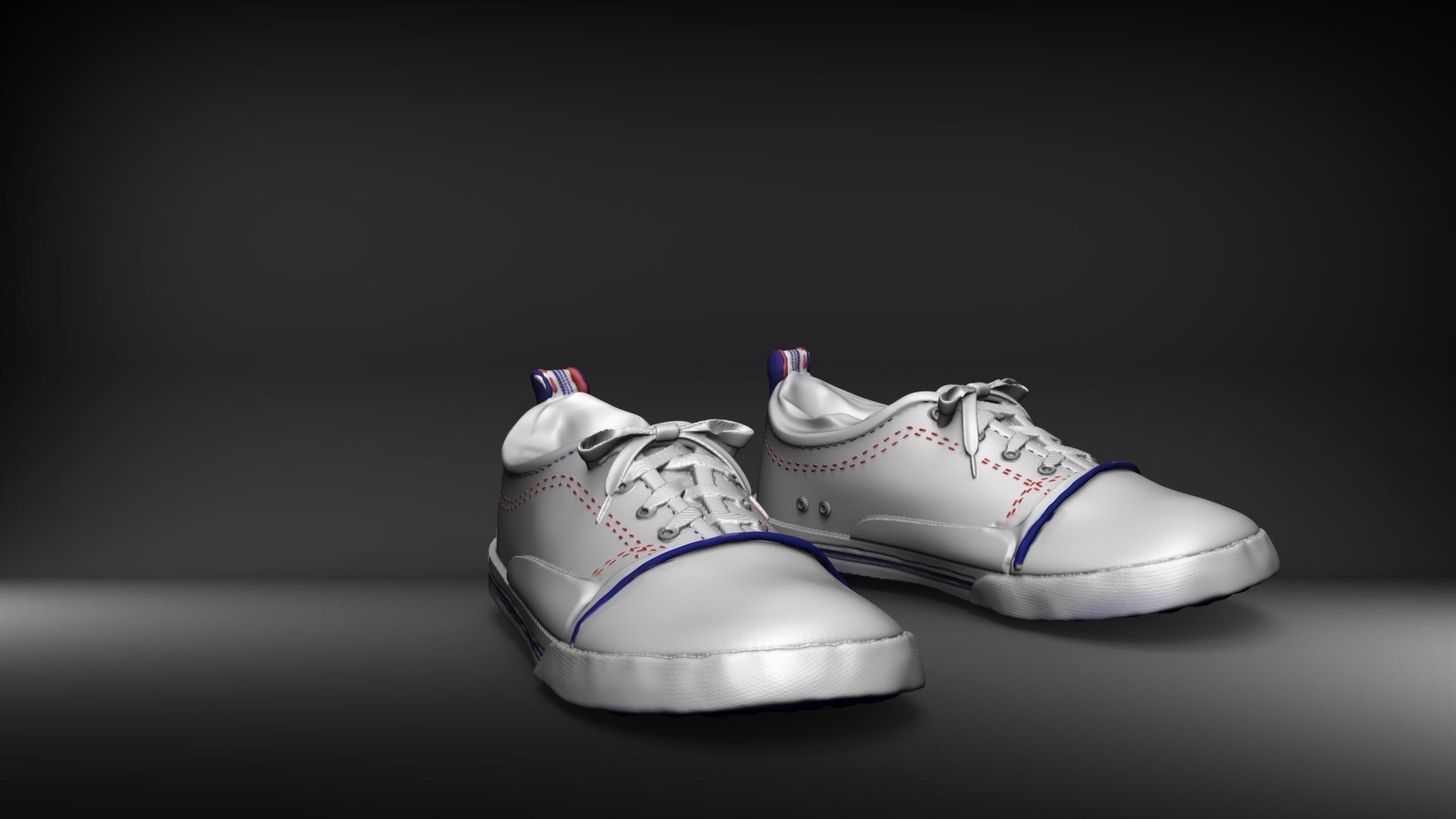 Topper canvas sneakers- Print Model 3D 3D print model_2