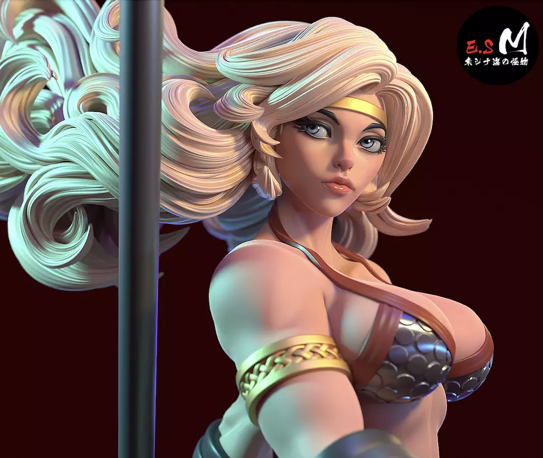 Amazon Dragon Crown 3D print model_0