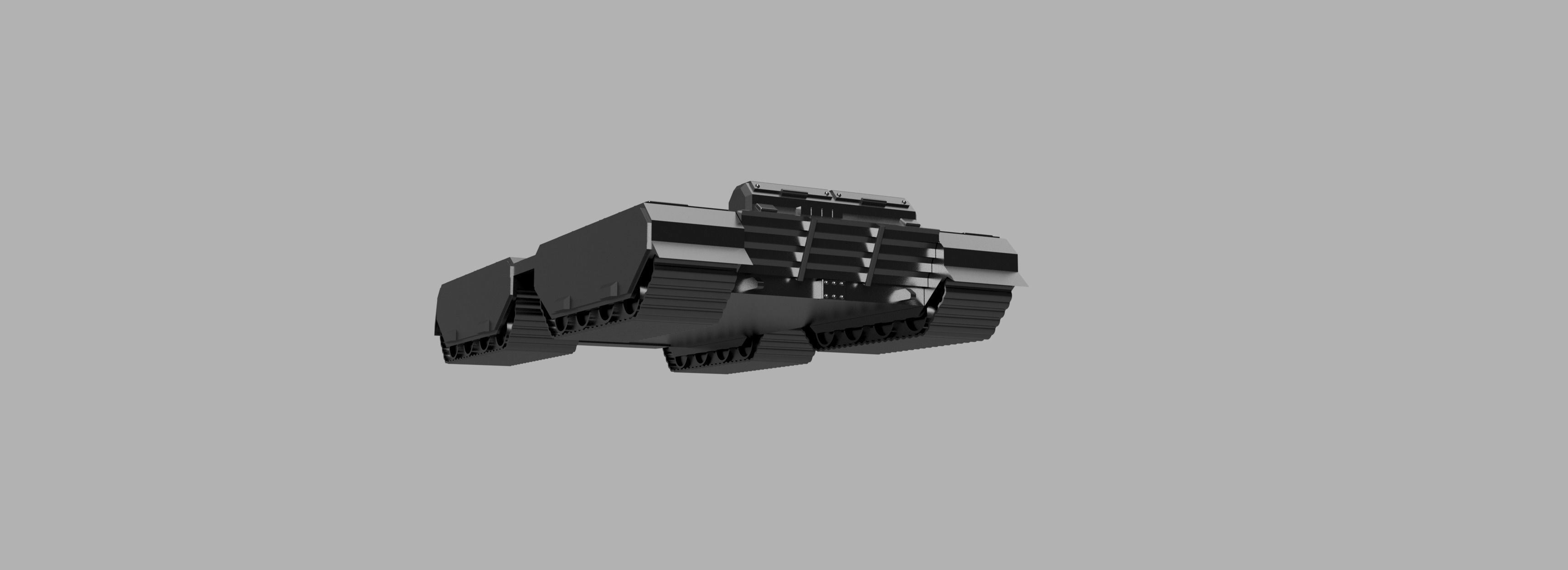 Mammoth Tank Command and Conquer Remastered Battle Tank 3D print model_1