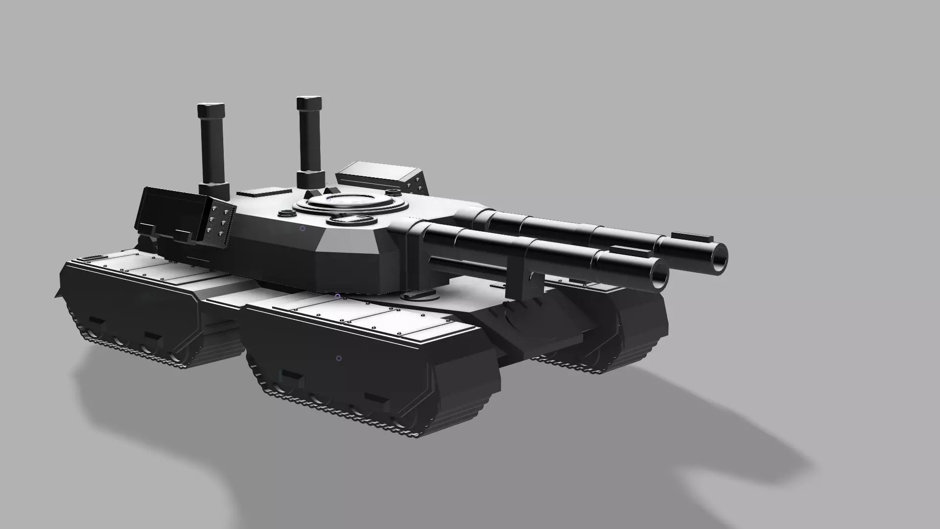 Mammoth Tank Command and Conquer Remastered Battle Tank 3D print model_0