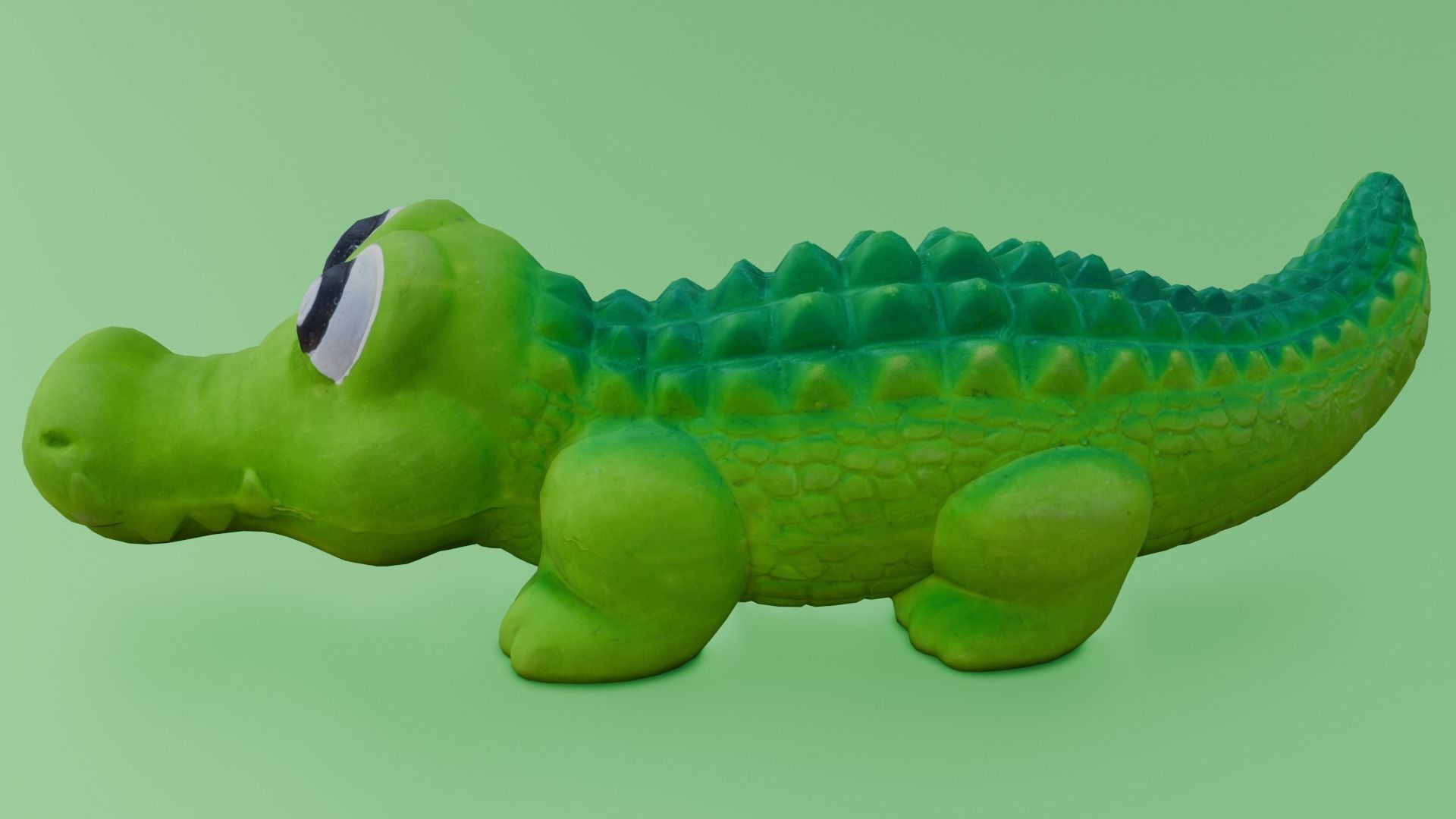 Toy Crocodile 3D Model Low-poly 3D model_13