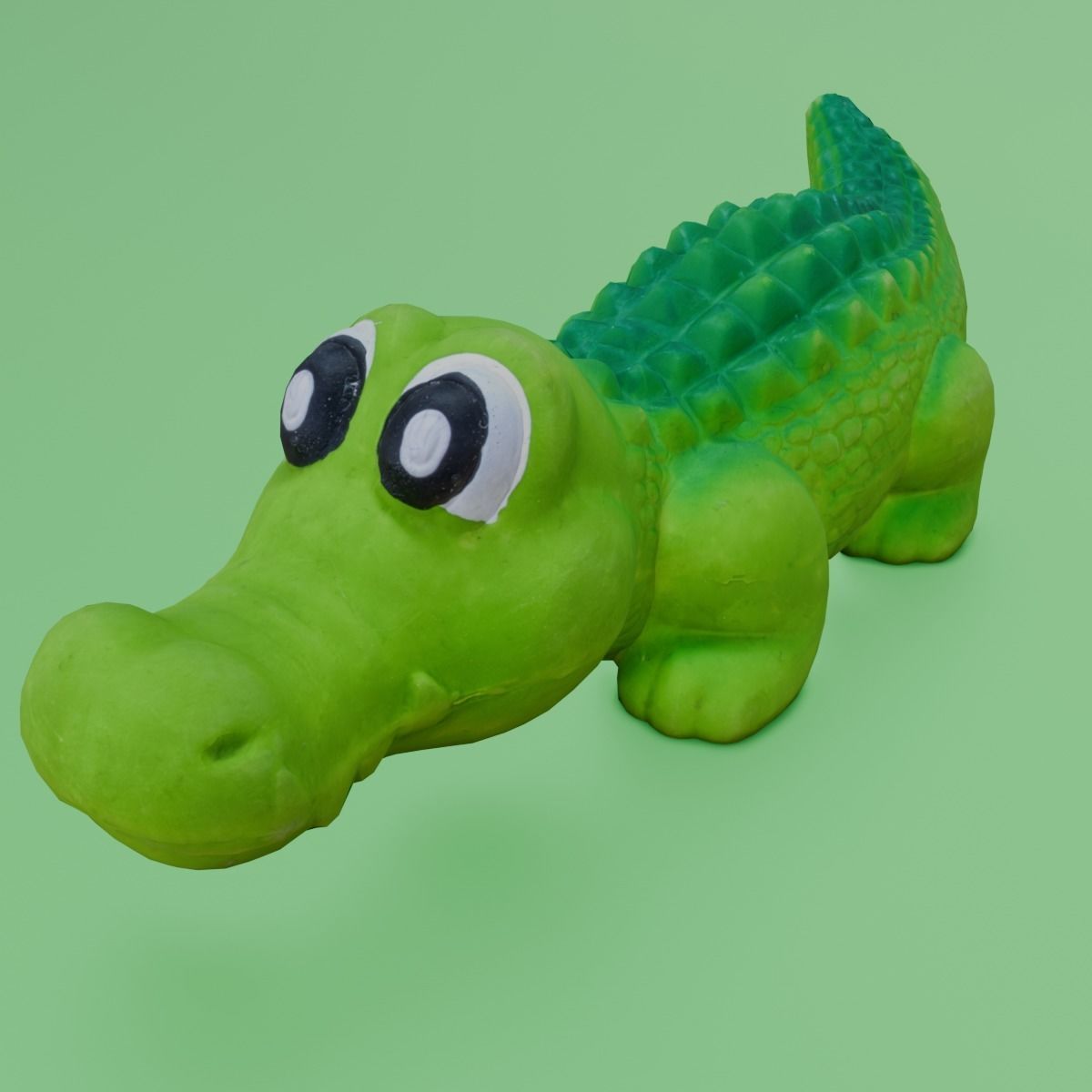 Toy Crocodile 3D Model Low-poly 3D model_9