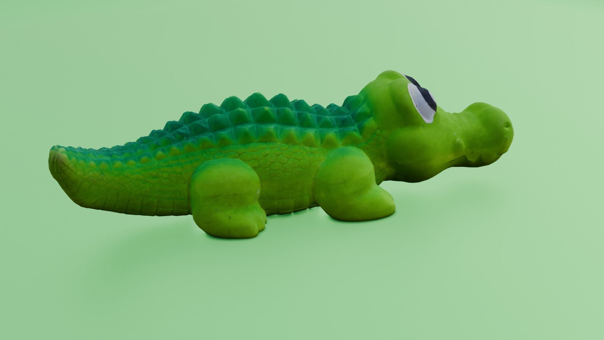Toy Crocodile 3D Model Low-poly 3D model_15