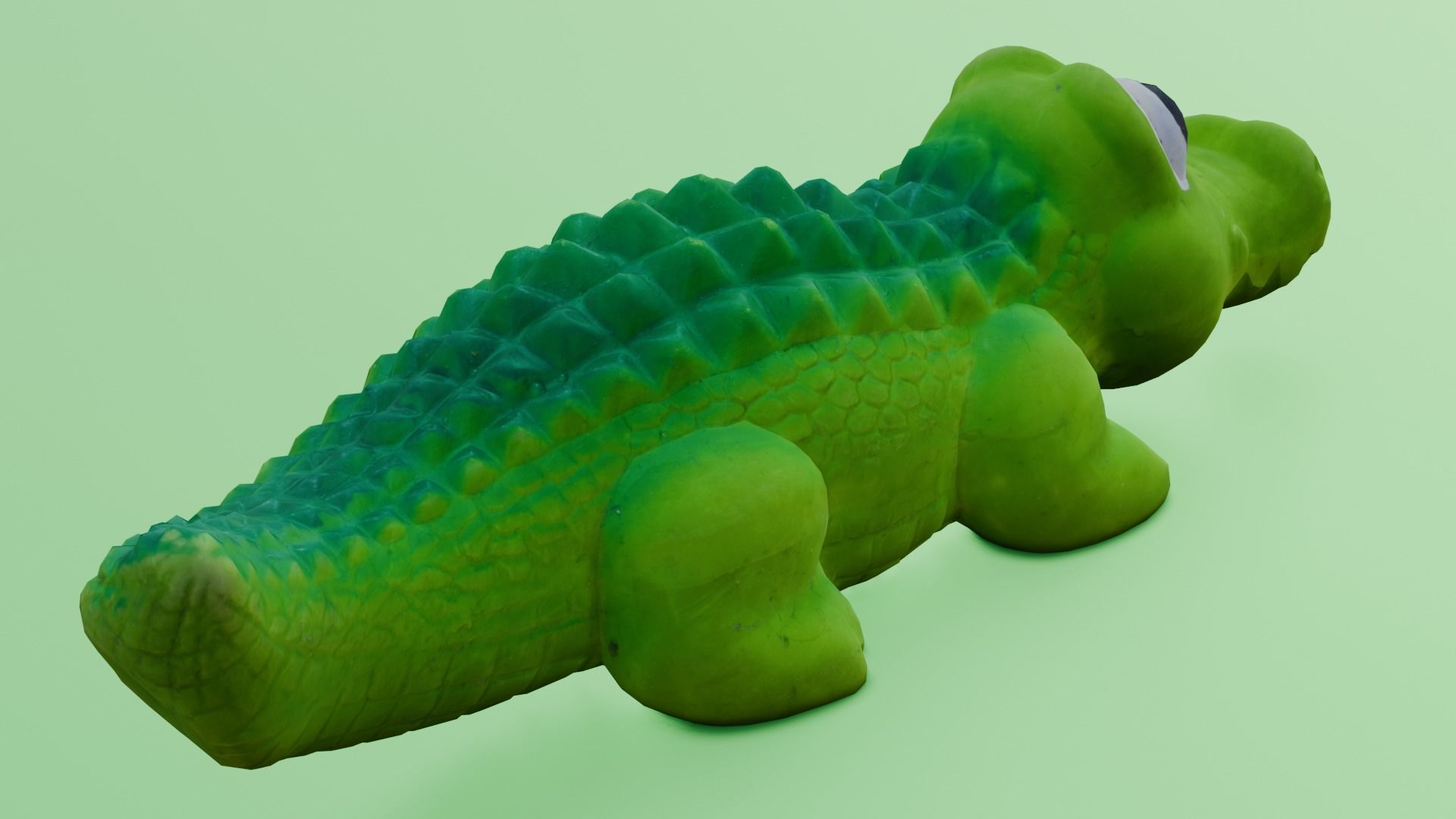 Toy Crocodile 3D Model Low-poly 3D model_11