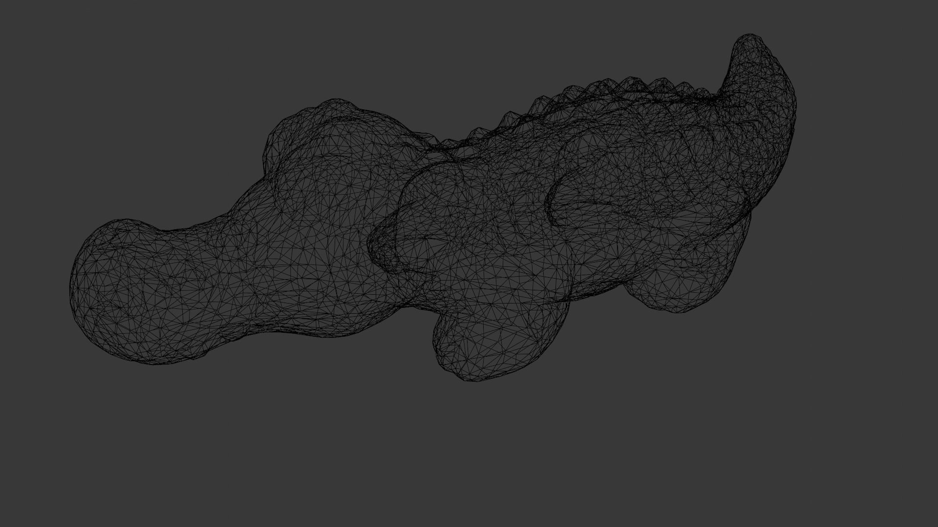 Toy Crocodile 3D Model Low-poly 3D model_6