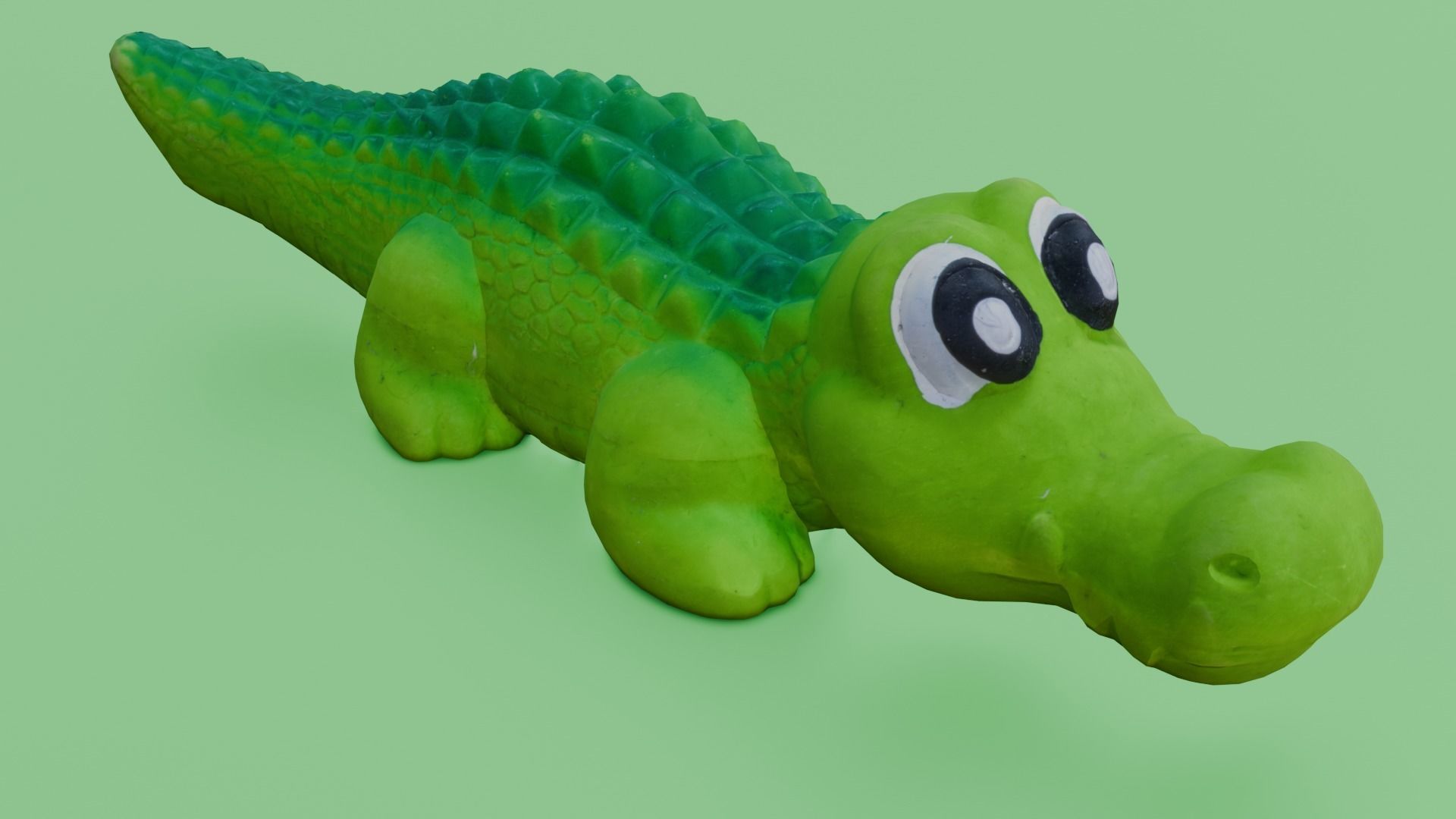 Toy Crocodile 3D Model Low-poly 3D model_16