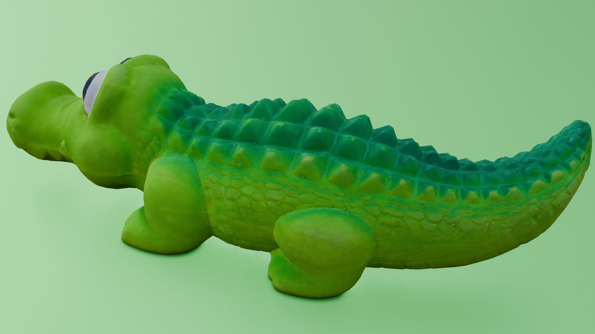 Toy Crocodile 3D Model Low-poly 3D model_14