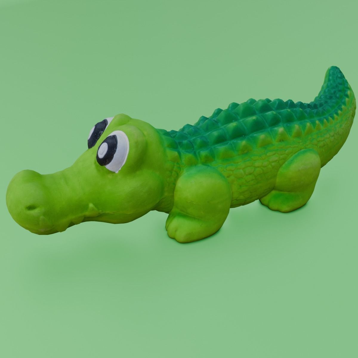 Toy Crocodile 3D Model Low-poly 3D model_5