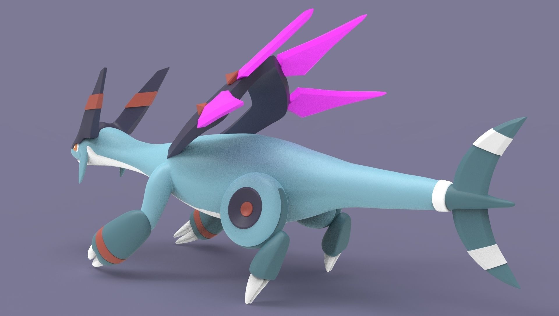 Jetragon Pal Palworld 3D print model_2