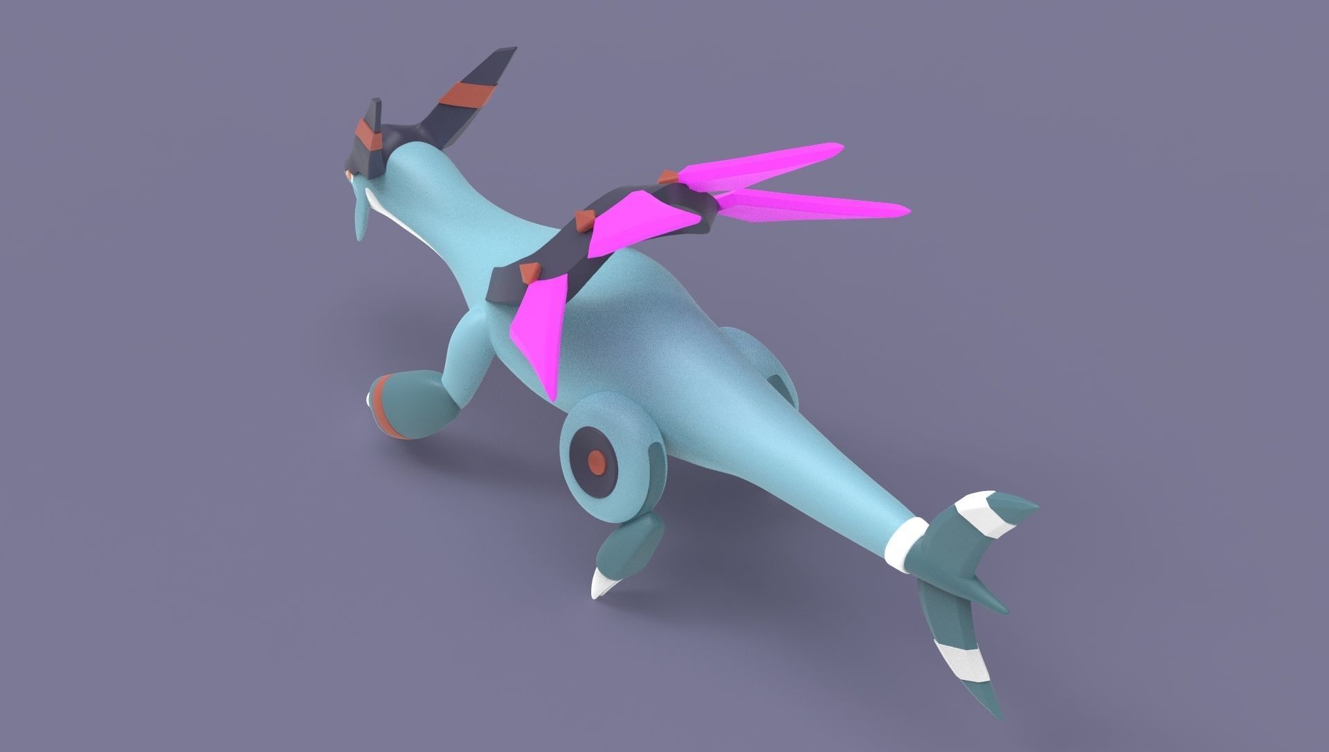 Jetragon Pal Palworld 3D print model_22