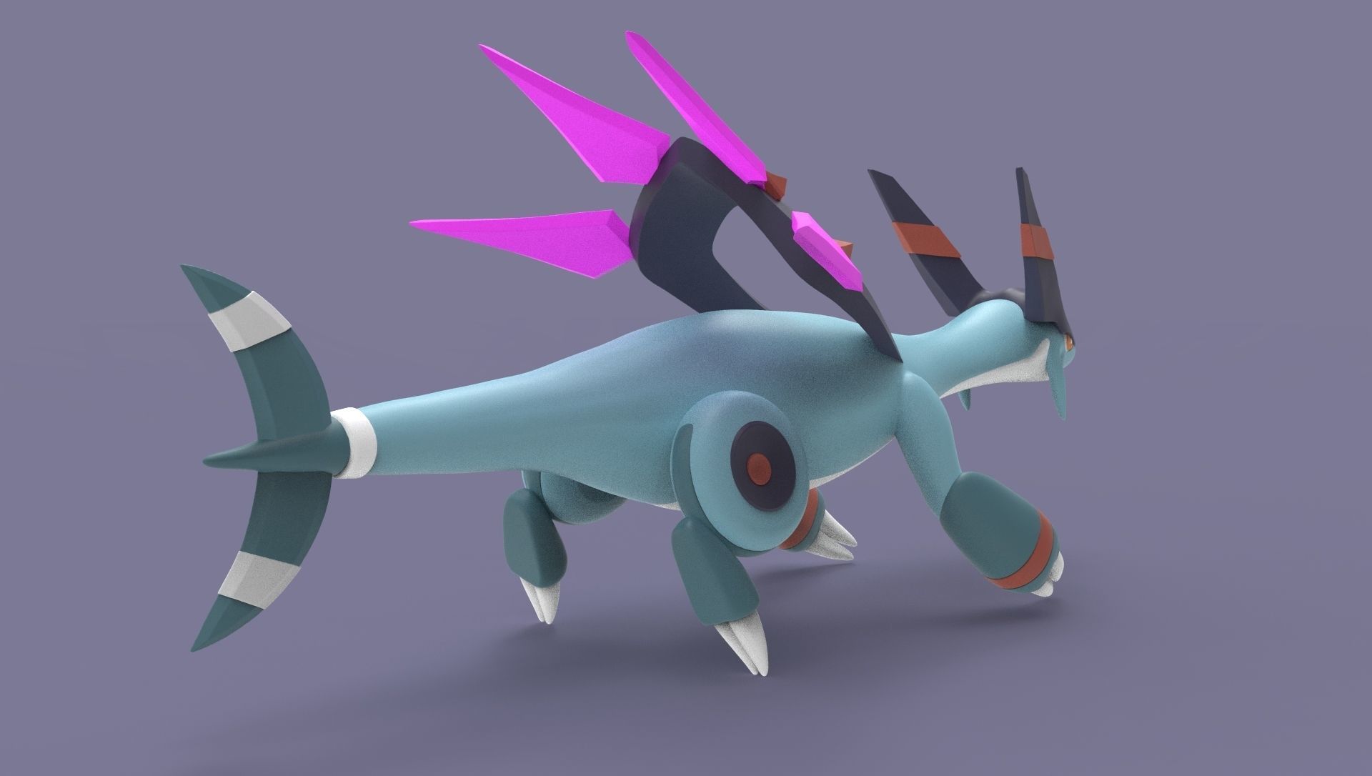 Jetragon Pal Palworld 3D print model_13