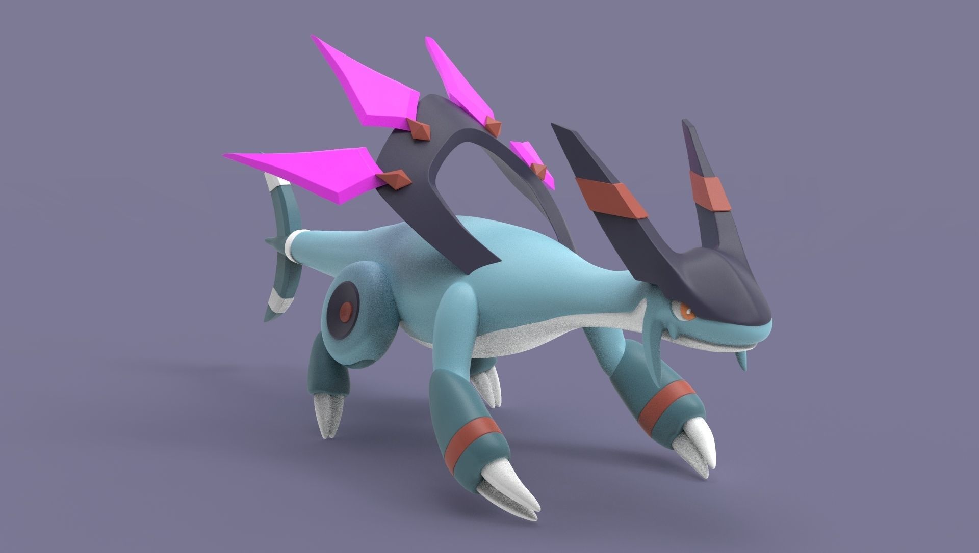 Jetragon Pal Palworld 3D print model_17