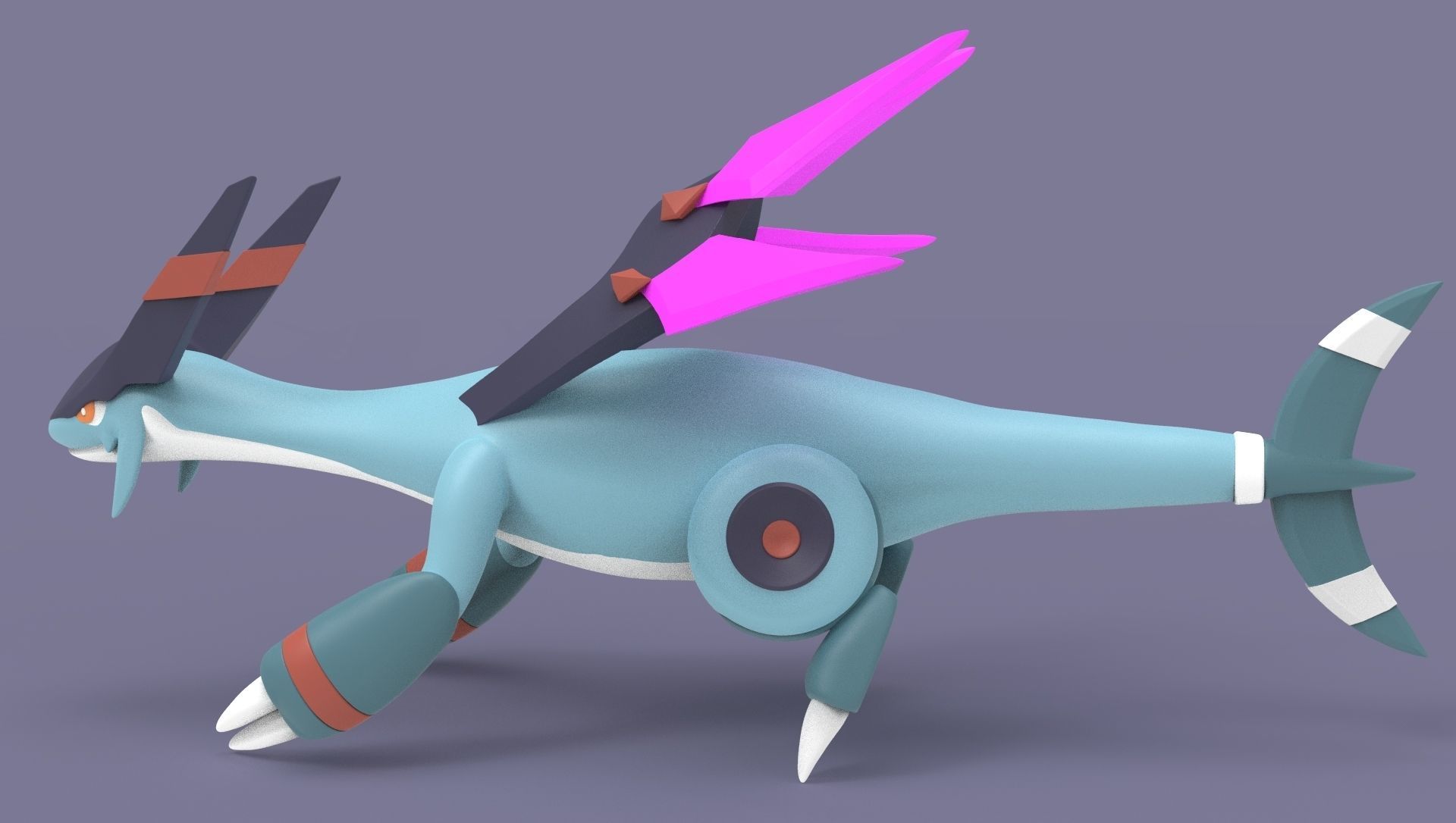 Jetragon Pal Palworld 3D print model_9