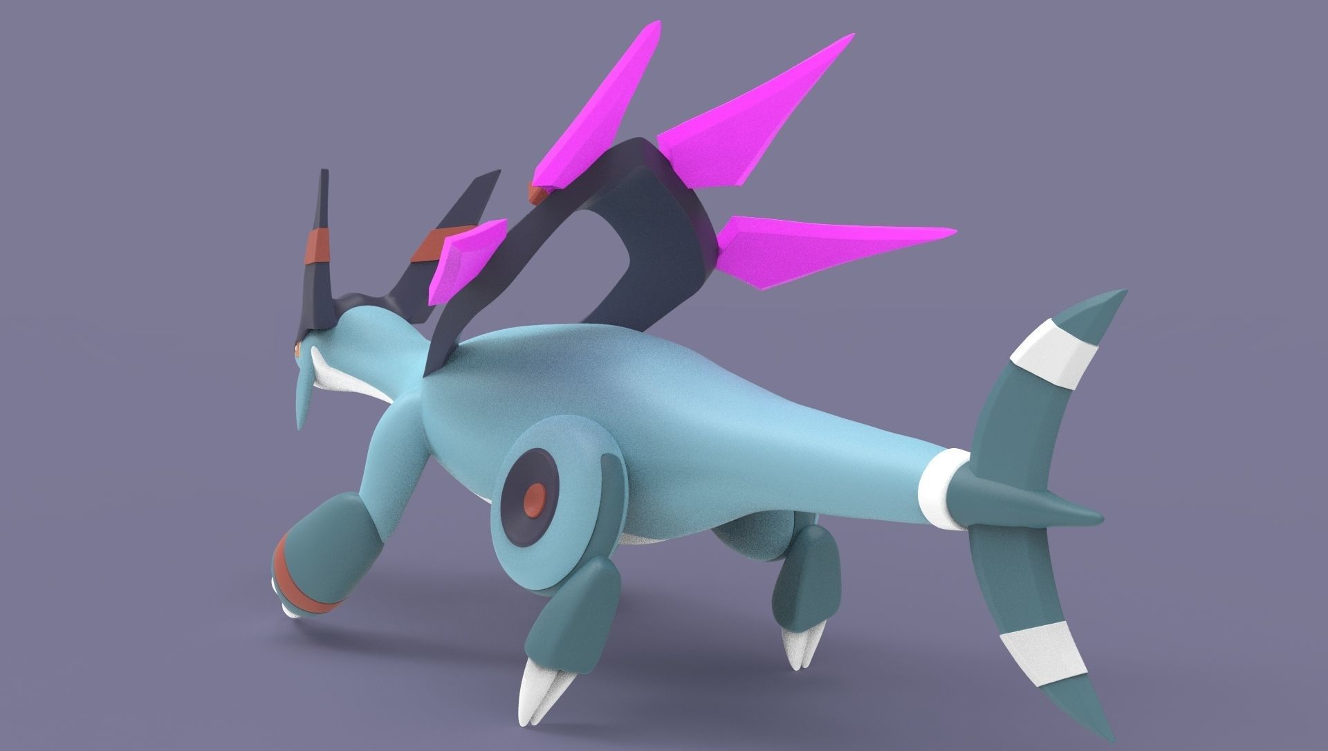 Jetragon Pal Palworld 3D print model_10