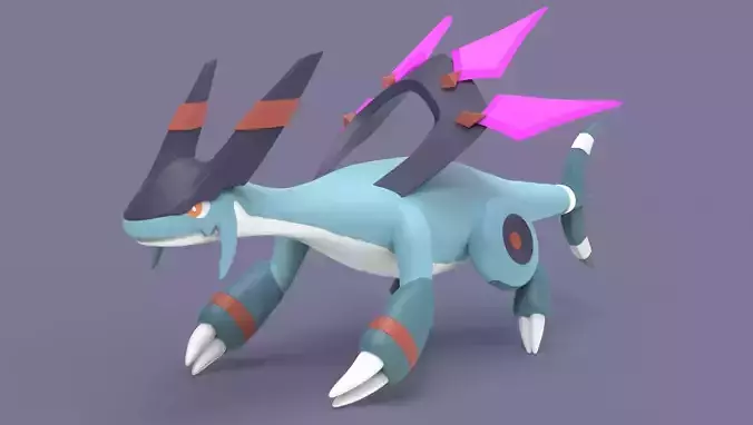 Jetragon Pal Palworld 3D print model