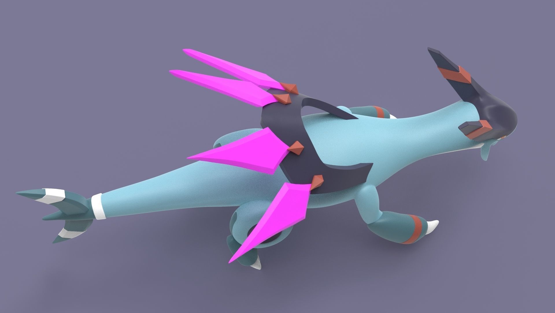 Jetragon Pal Palworld 3D print model_26
