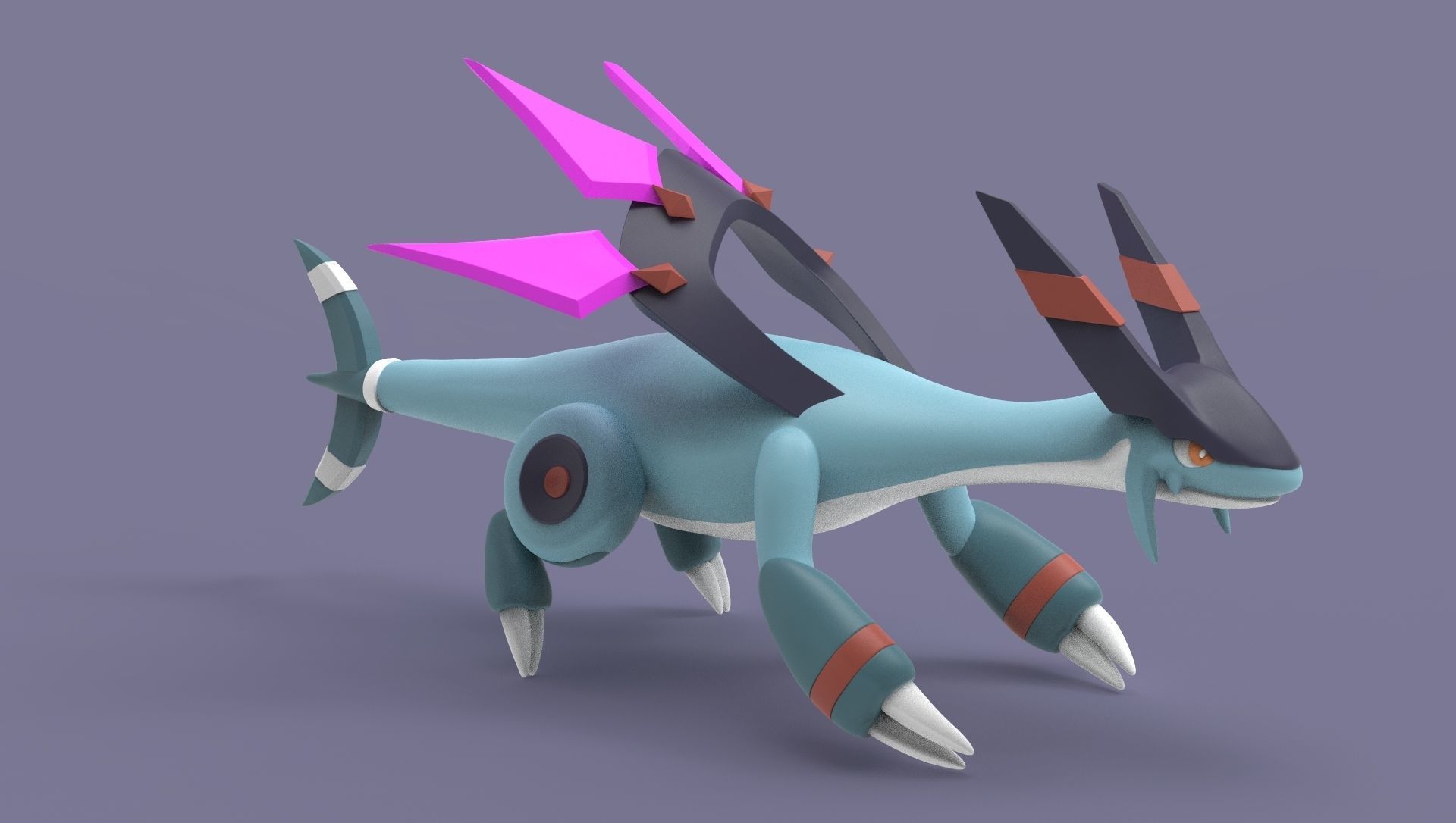 Jetragon Pal Palworld 3D print model_16