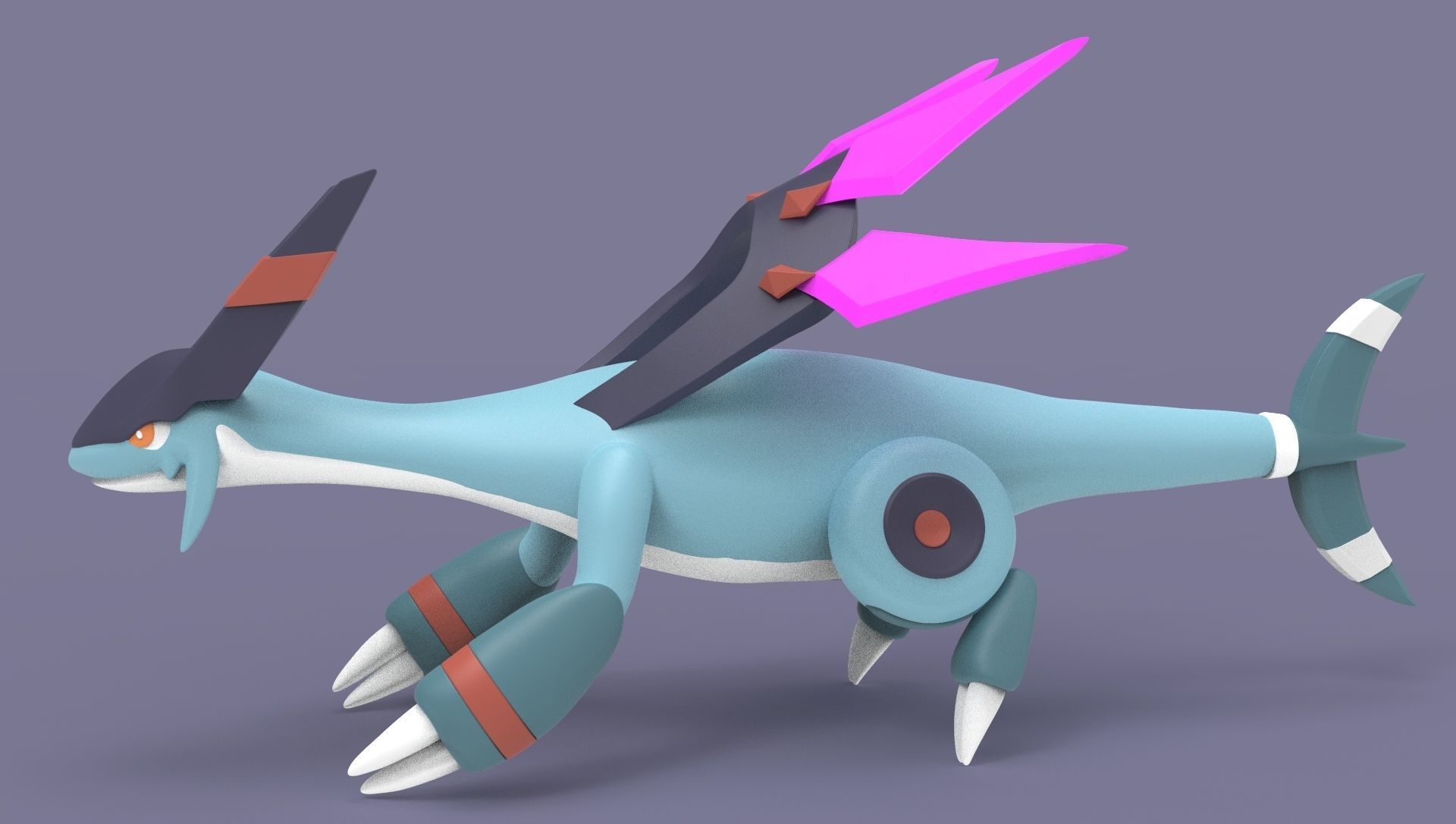 Jetragon Pal Palworld 3D print model_8