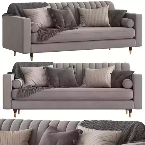 Cult Furniture Belgravia 3-Seater Sofa