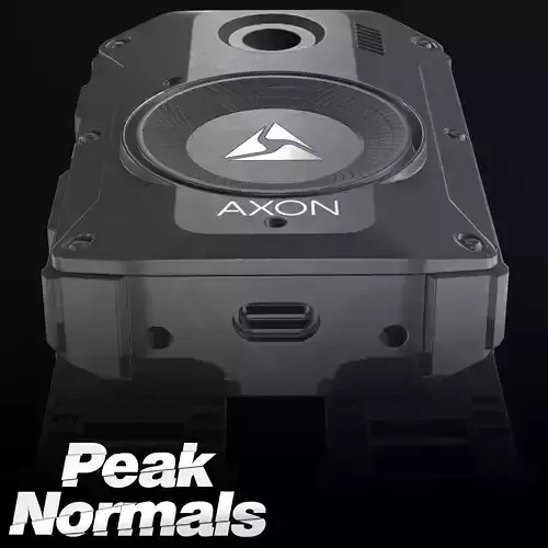 Axon Body Cam Low-poly 3D model