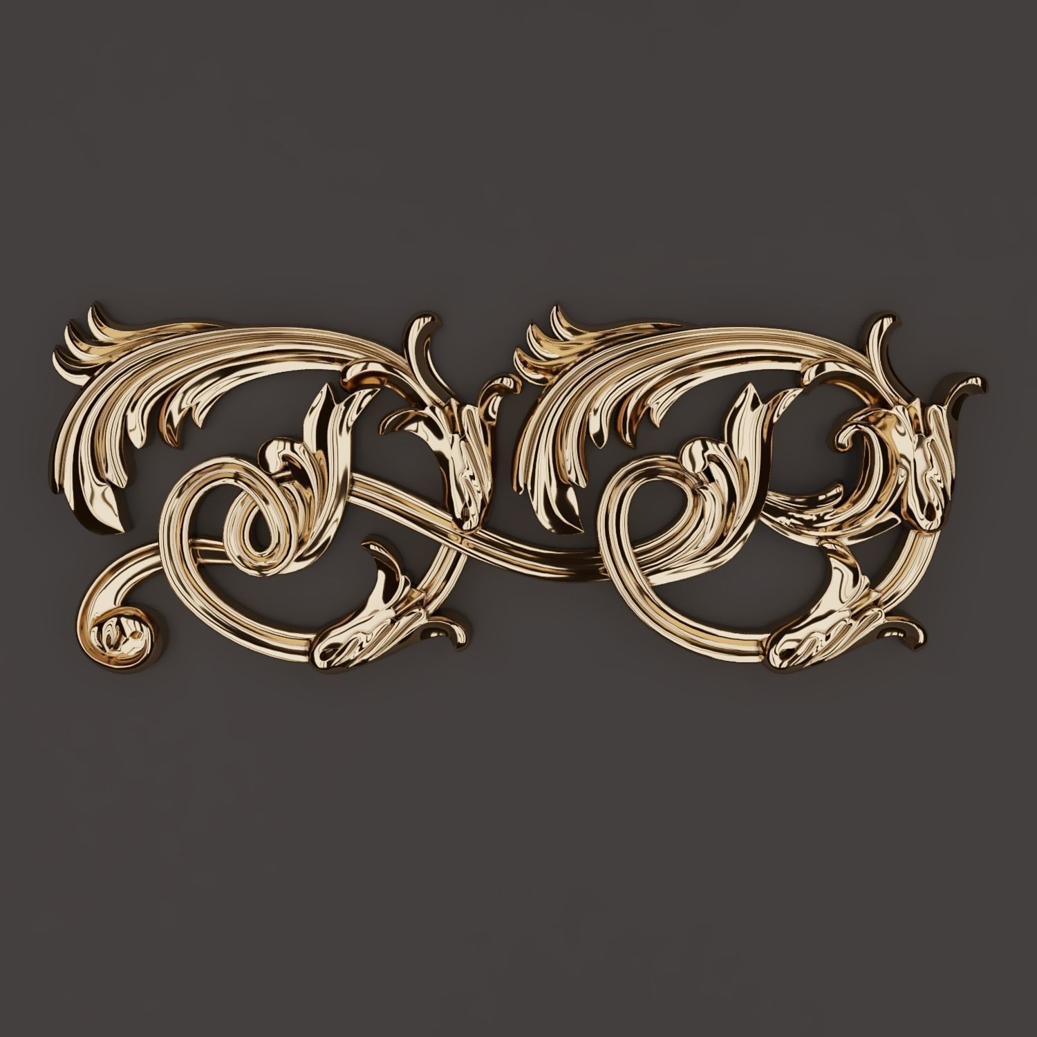 Trim Ornament 133 3D model_5