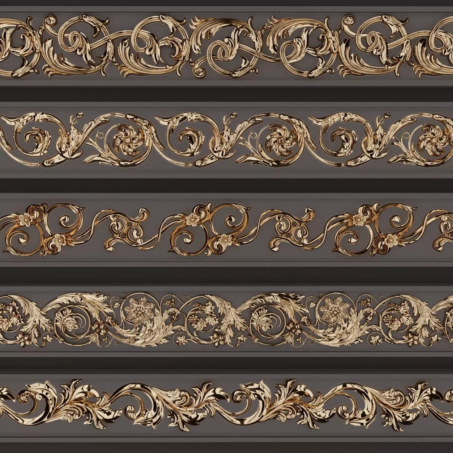 Trim Ornament 133 3D model_0