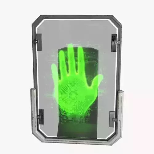 Sci-Fi Digital Hand Scanner v3