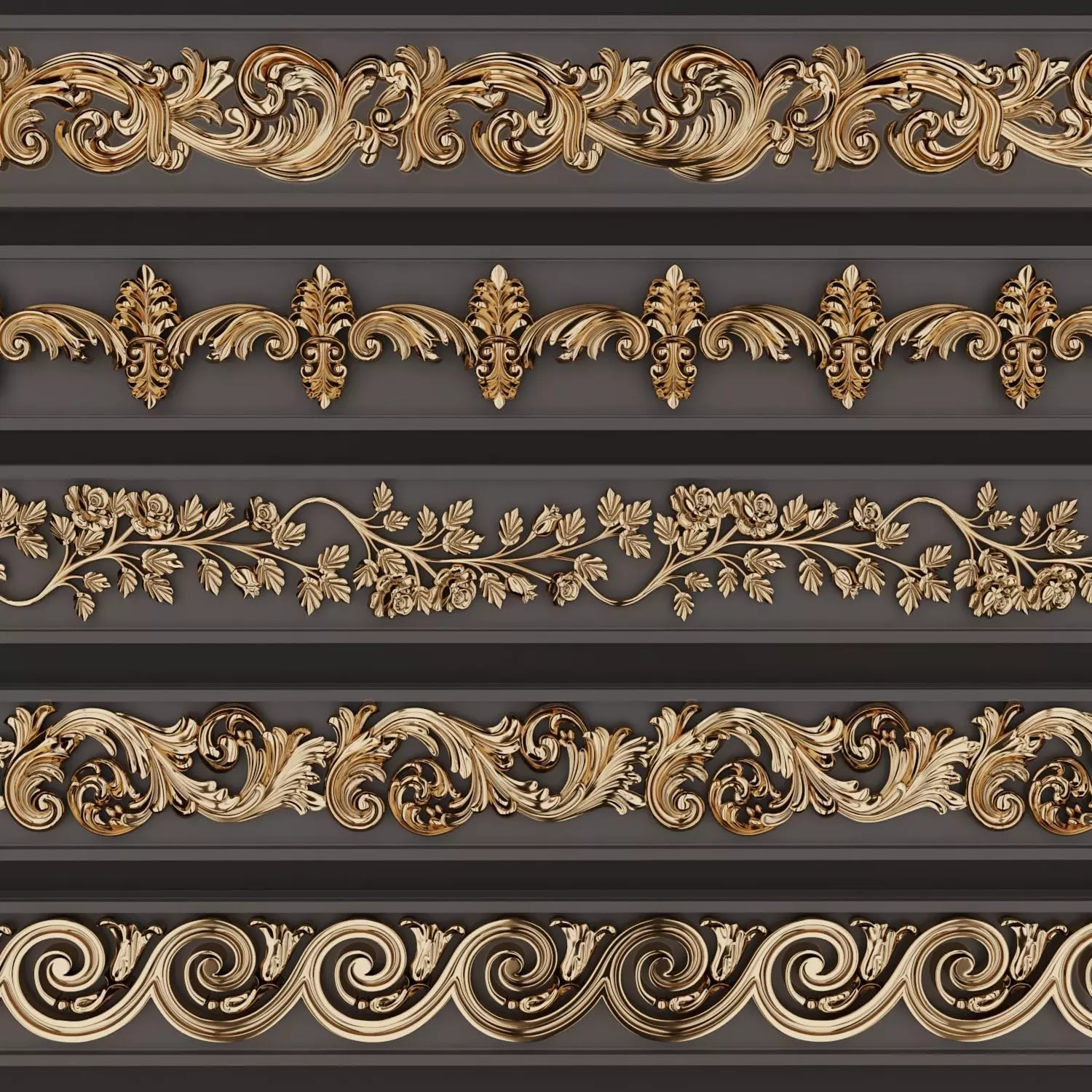 Trim Ornament 135 3D model_0