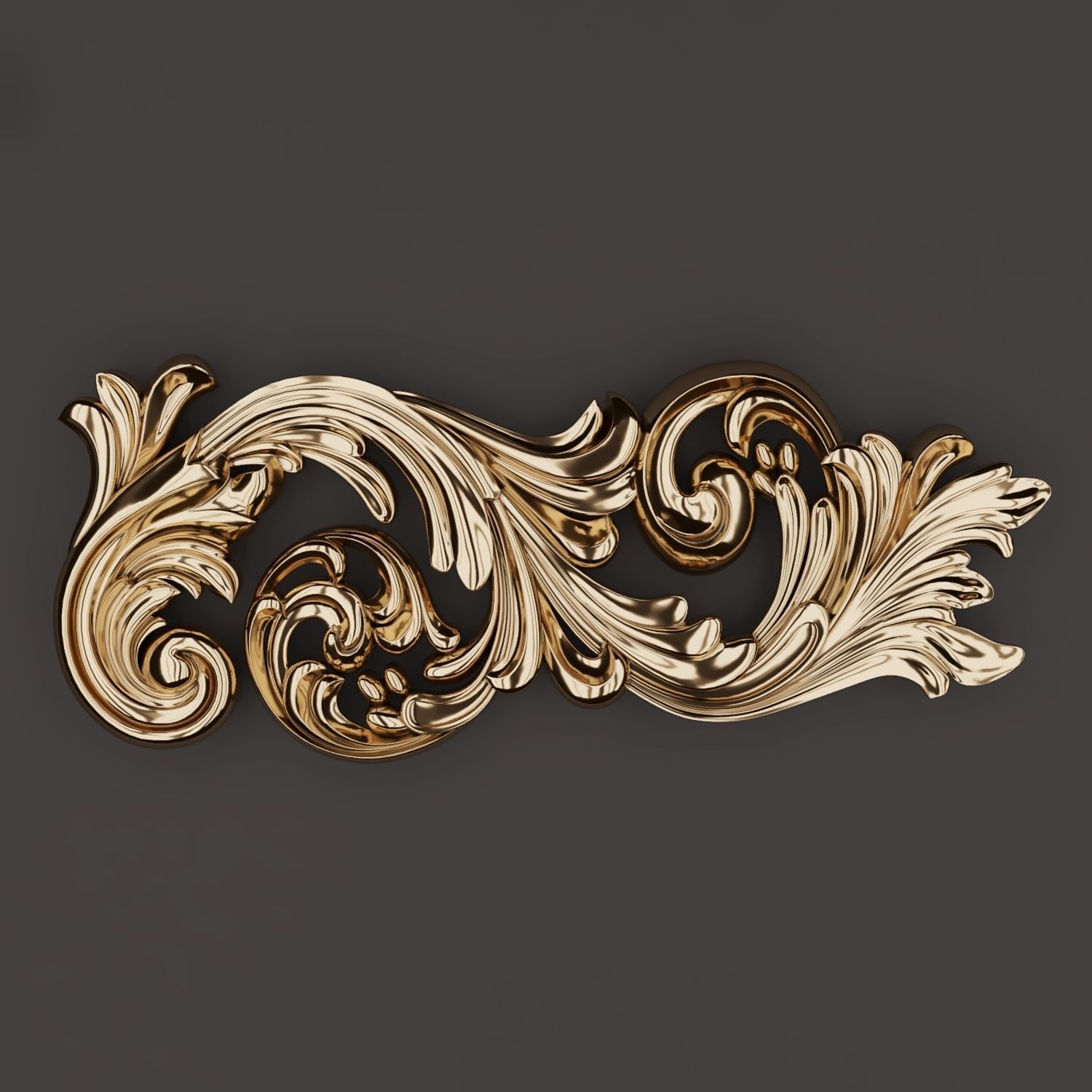 Trim Ornament 135 3D model_8