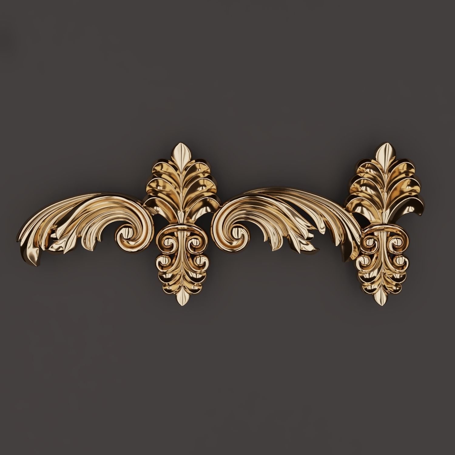 Trim Ornament 135 3D model_6