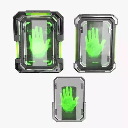 Sci-Fi Digital Hand Scanner Collection