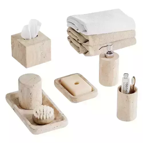 Bathroom Decorating Set 01
