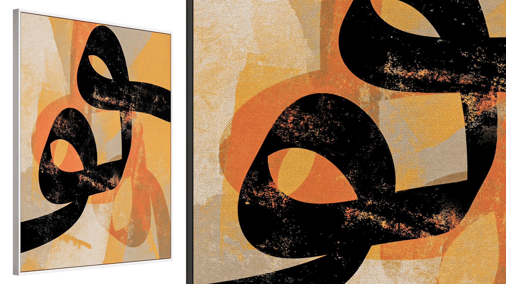 3 Abstract Frames Set 007 3D model_4