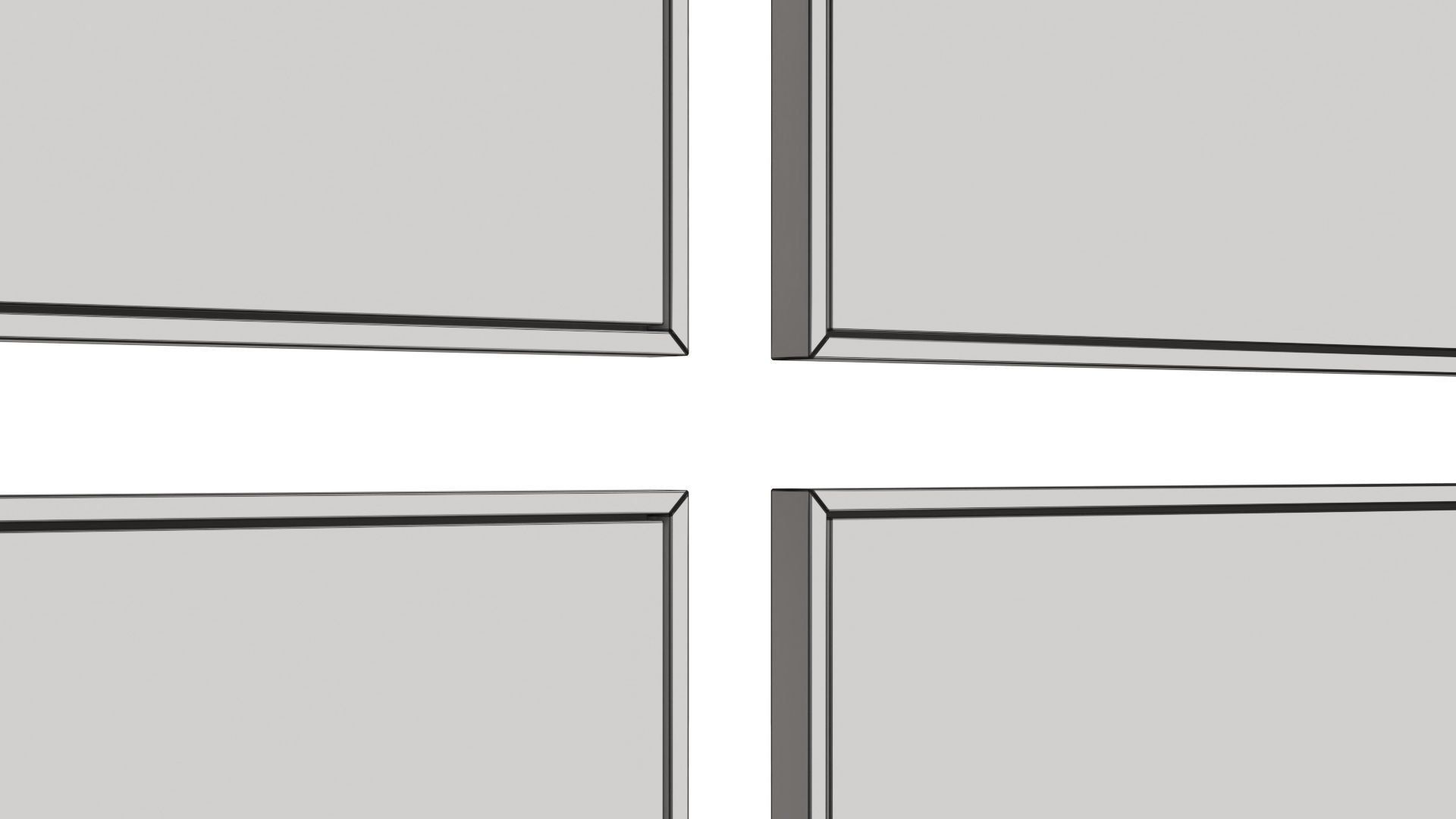 3 Abstract Frames Set 007 3D model_7