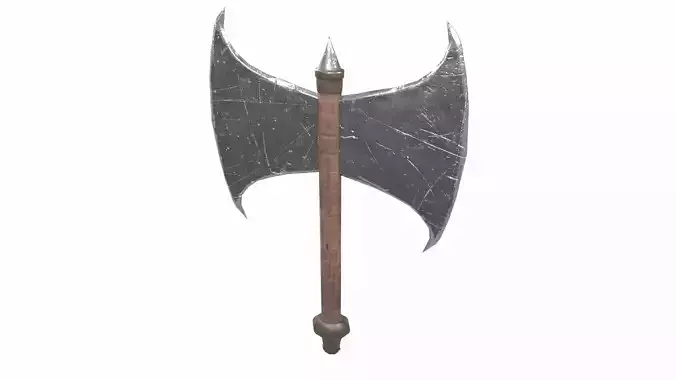  Medieval Double-Edged Axe