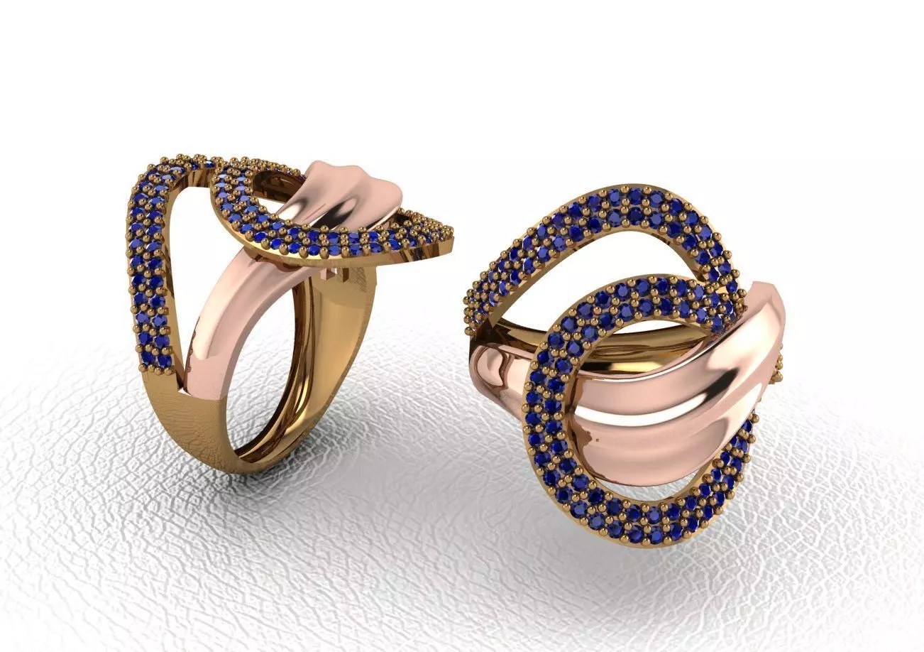 light gram ring-40 3D print model