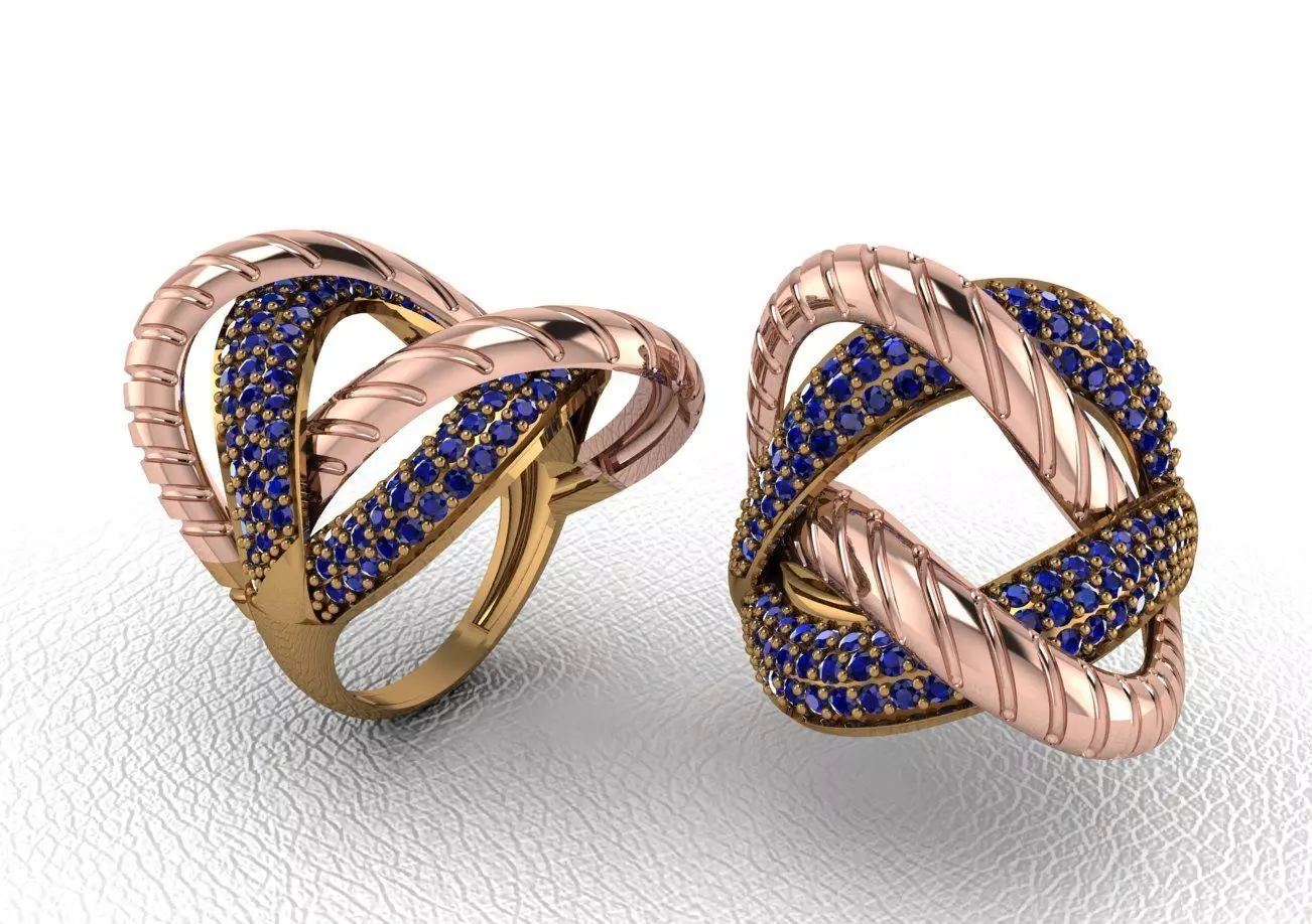 light gram ring-47 3D print model