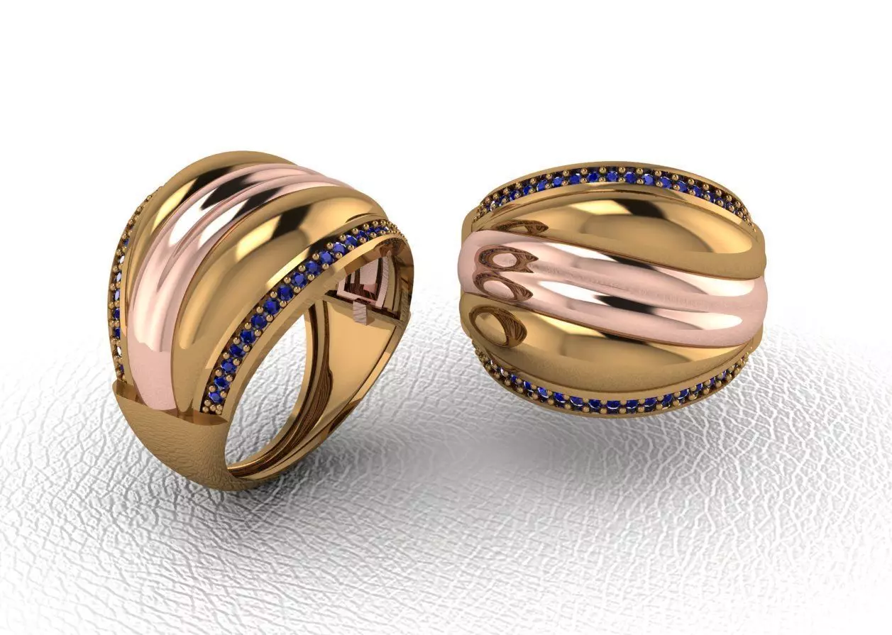 light gram ring-65 3D print model