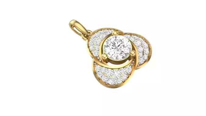 DIAMOND AARA PENDANT 3D print model