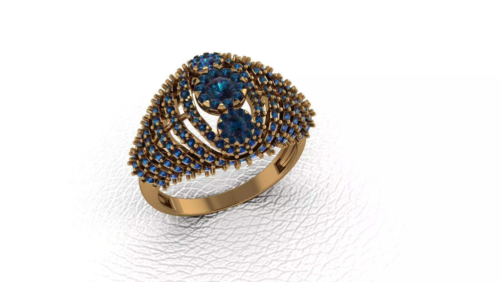 light gram ring-123 3D print model