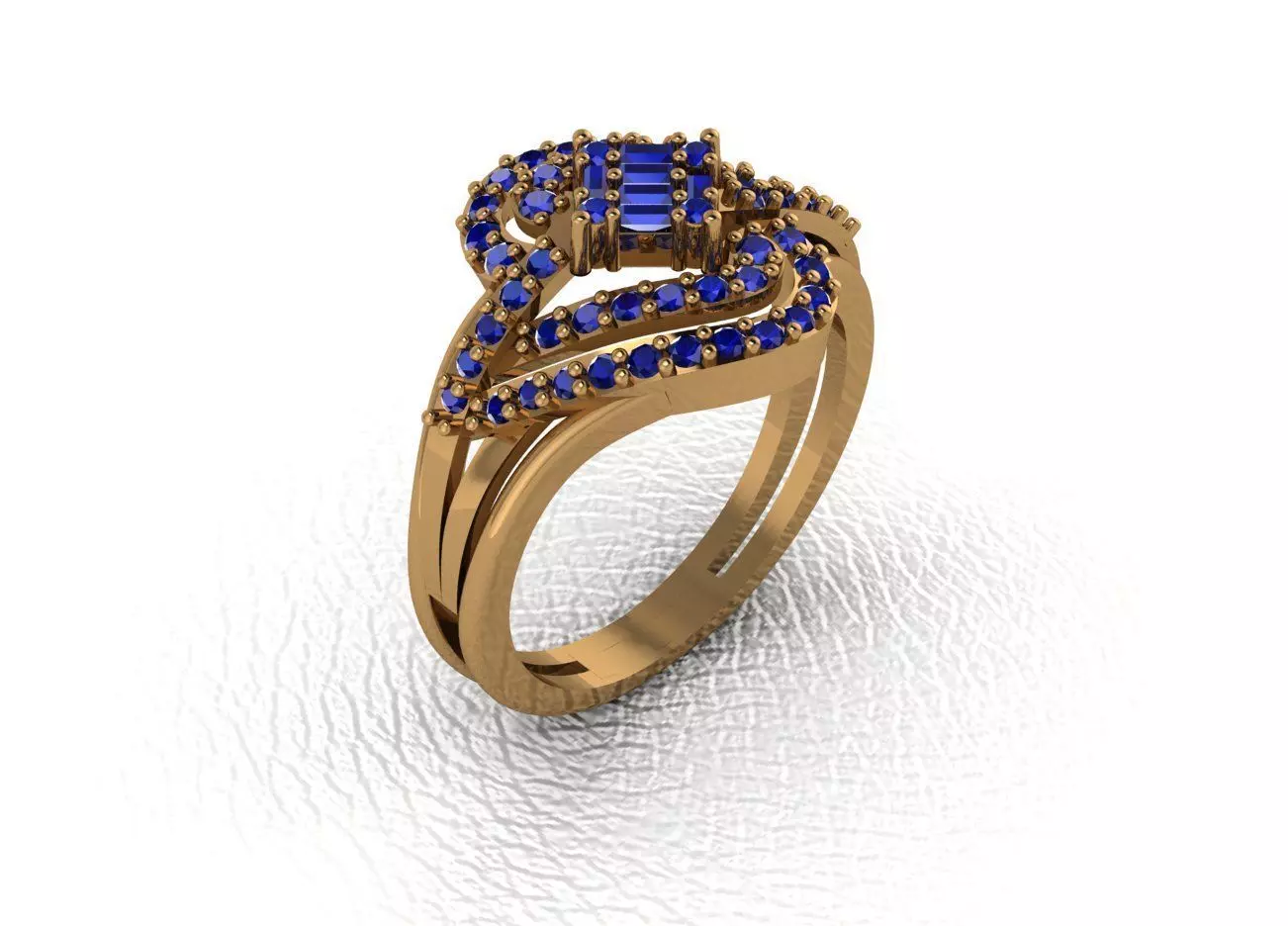 light gram ring-186 3D print model