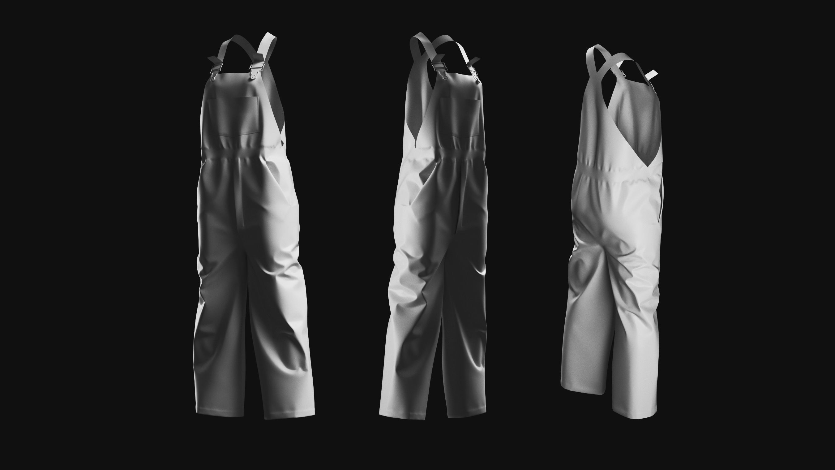 Basemesh Bodysuit Collection 3D model_6