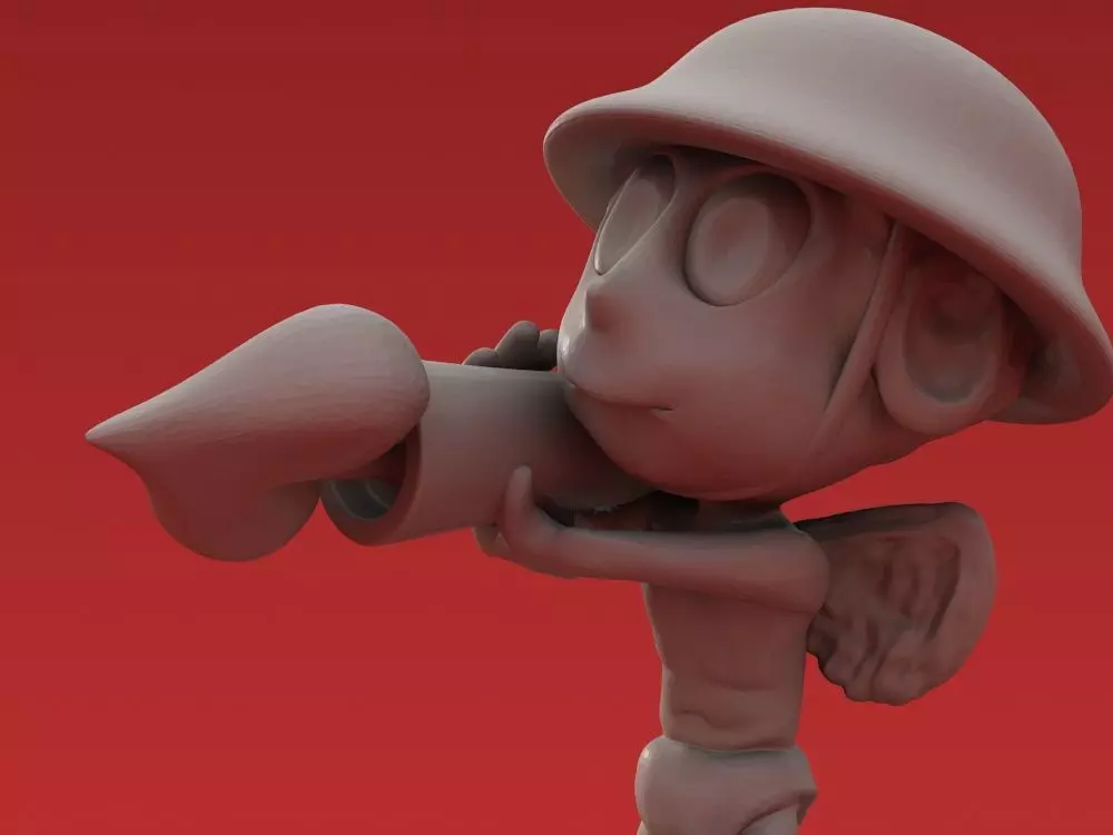 Cupids use bazooka sometimes 3D print model