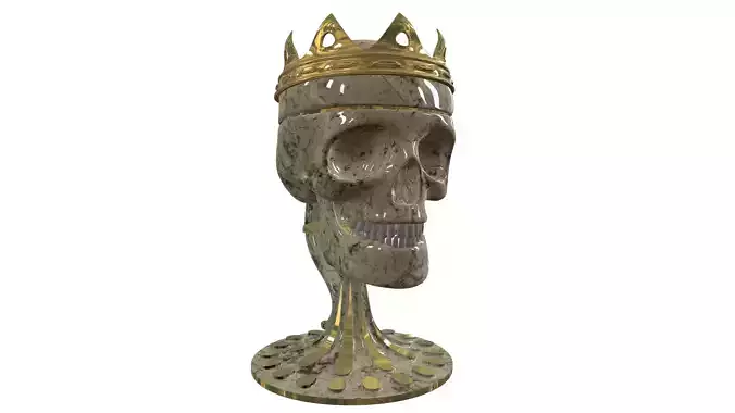 Mug-SKULL 3D print model