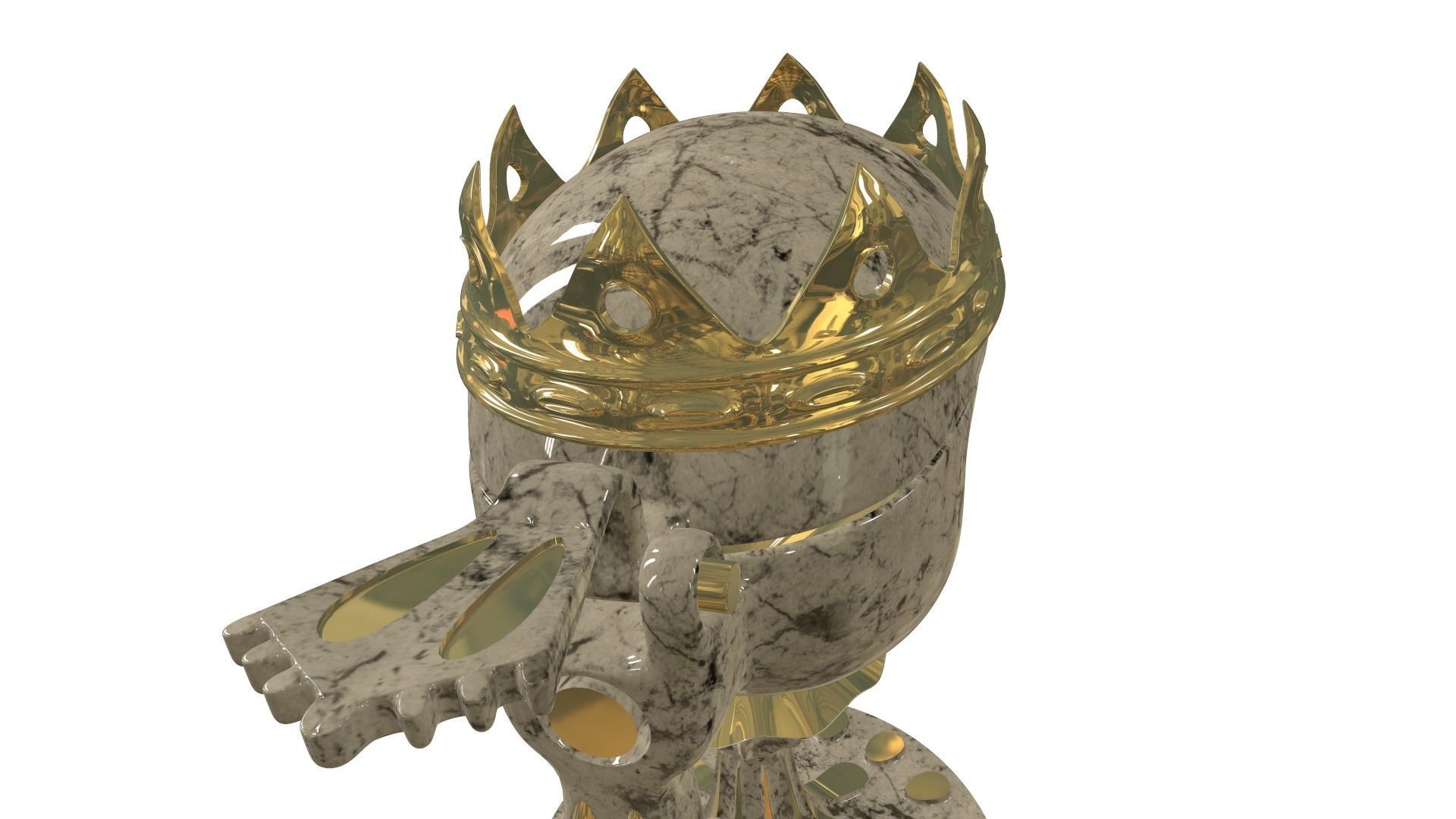 Mug-SKULL 3D print model_7